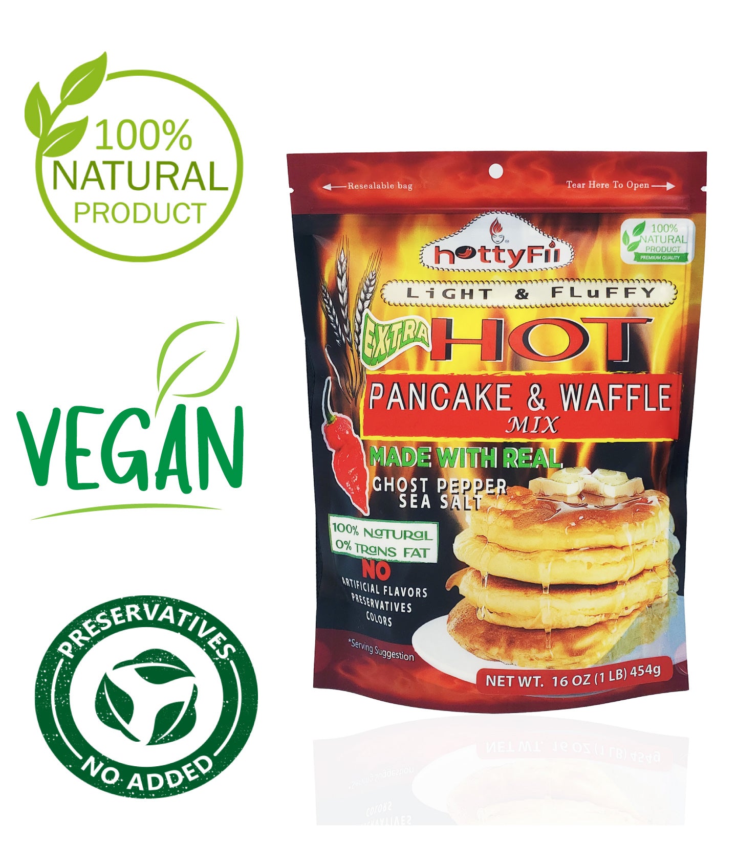 Extra Hot Pancake and Waffle Mix 16 OZ