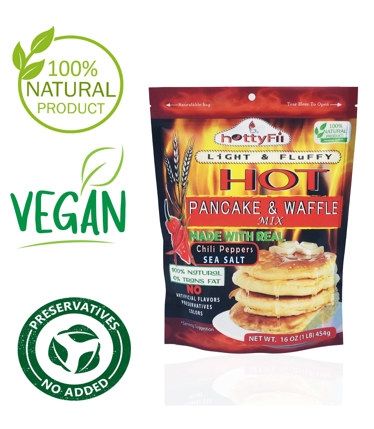 Hot Pancake and Waffle Mix 16 OZ