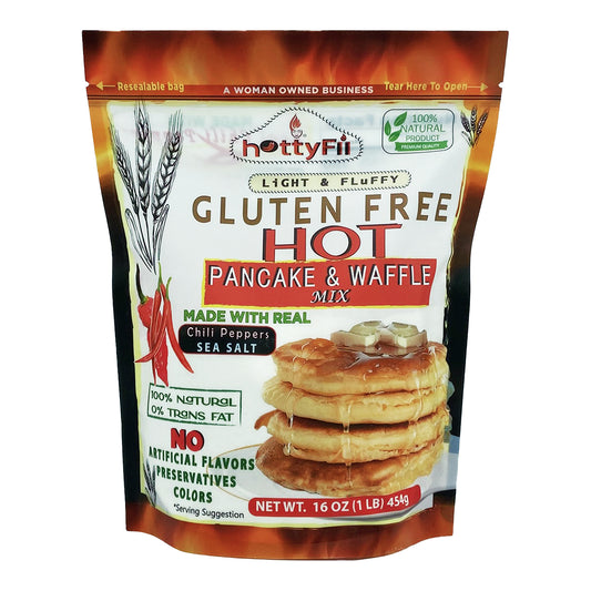 Hot Gluten Free Pancake and Waffle Mix 16 OZ