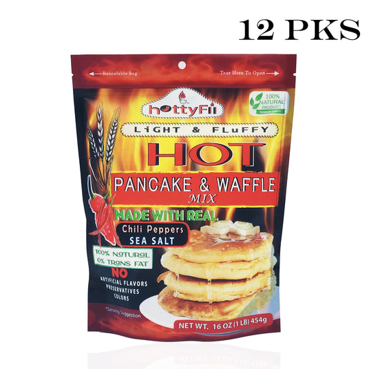 Hot Pancake and Waffle Mix 16 OZ (PACK OF 12)