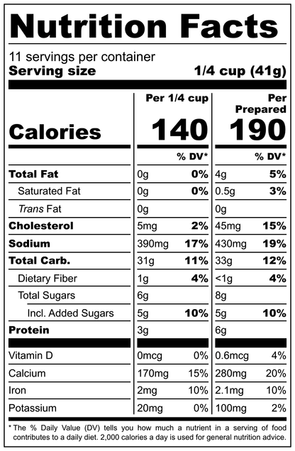 Extra Hot Pancake and Waffle Mix 16 OZ